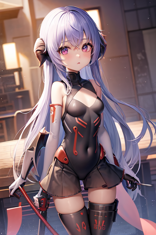 18073-3978896203-hanyuu, ((loli)), blush, long hair, Beautiful eyes, bangs, cowboy shot, standing, (