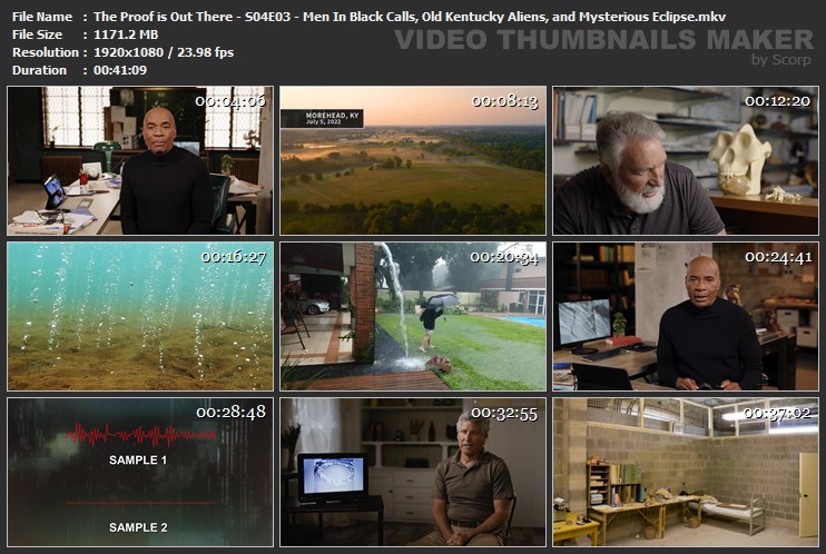 The Proof is Out There - S04E03 - Men In Black Calls, Old Kentucky Aliens, and Mysterious Eclipse.mk