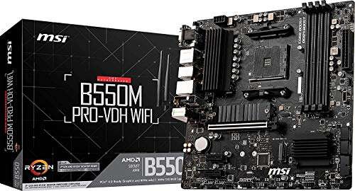 Amazon Tarjeta madre Msi B550M WiFi 