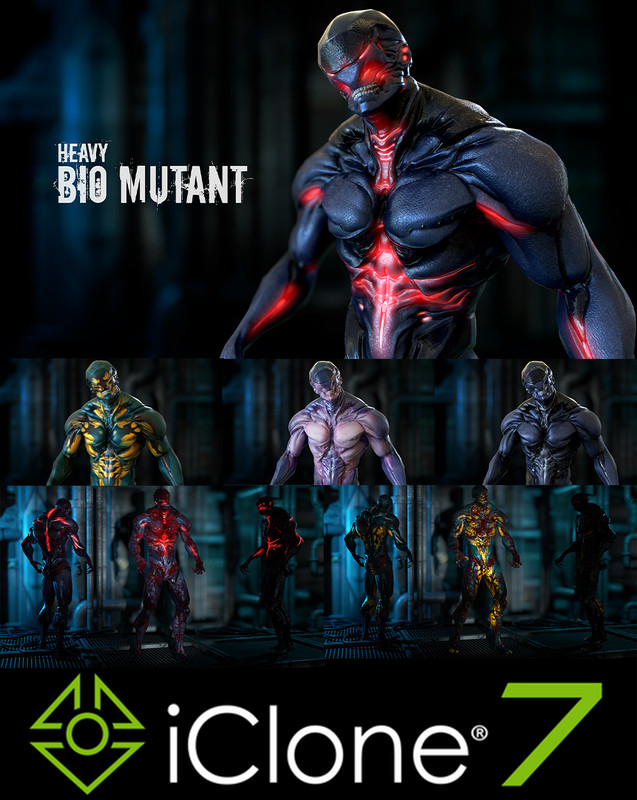 iClone Heavy Bio Mutant