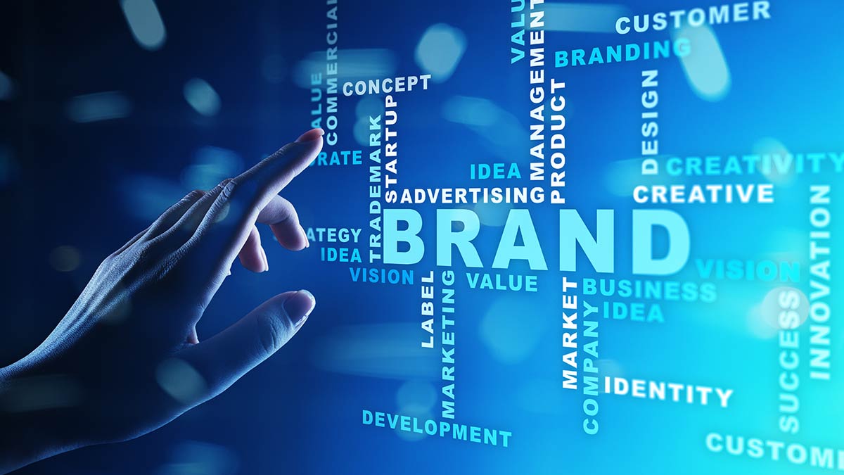 Brand identity design sketches