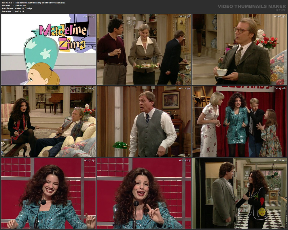 The Nanny S03E02 Franny and the Professor.mkv