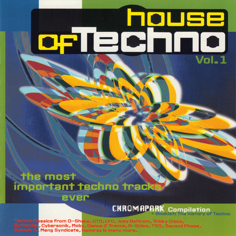  Various – House Of Techno Vol. 1 - Chromapark Compilation (2 x CD, Compilation)(Virgin – 7243 8 39584 2 9) 1994 F