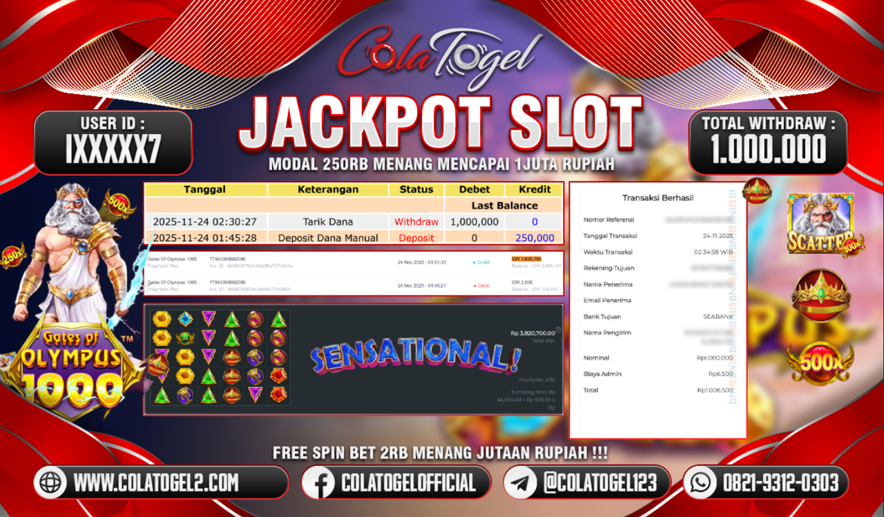 JACKPOT SLOT GACOR!!
