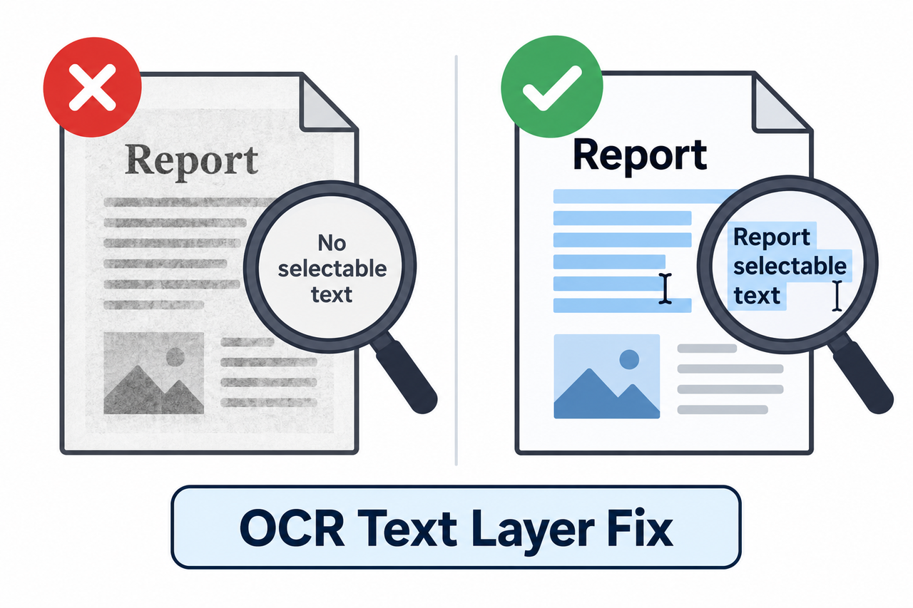 ChatGPT Won't Upload Your PDF Diagnostic Checklist OCR fix