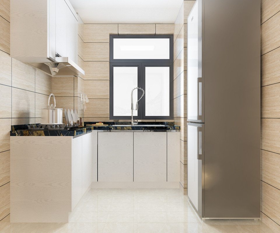 Modern UPVC Swing Window Design For Kitchens