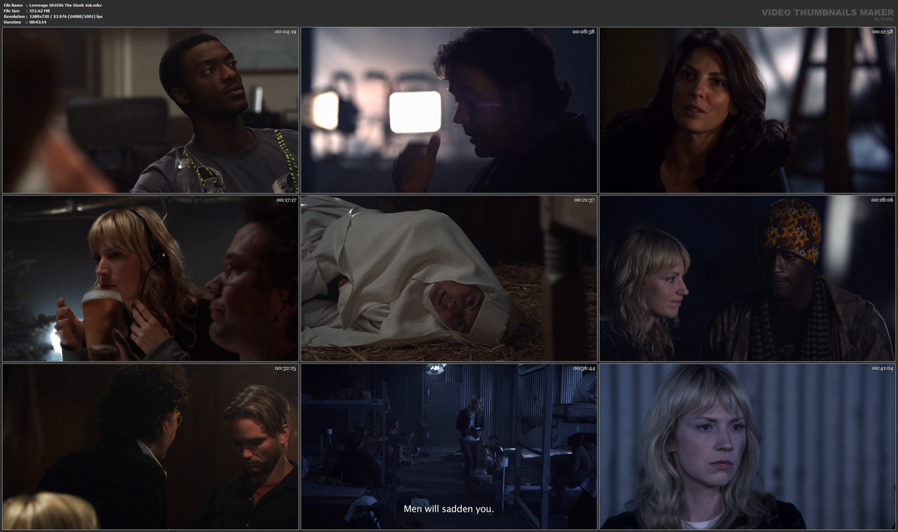 Leverage S01E06 The Stork Job.mkv