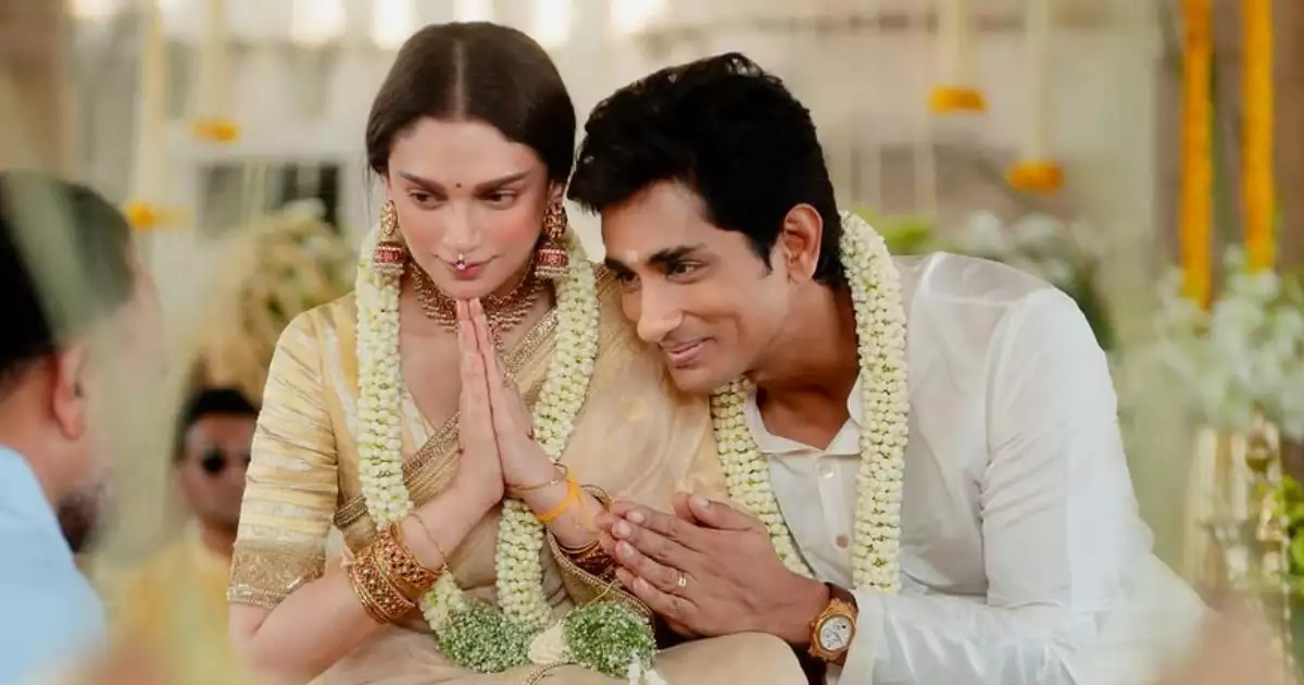 Aditi Rao Hydari's Ethereal South Indian Wedding