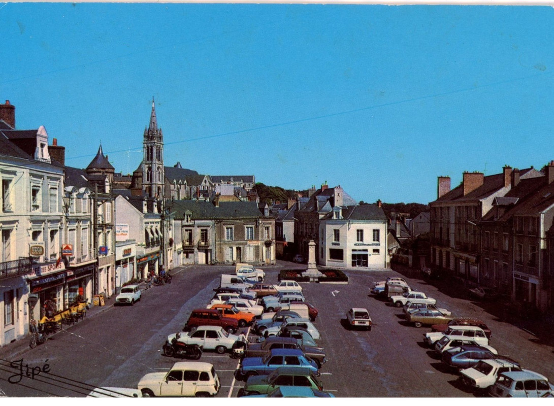 Place de la république en 1983