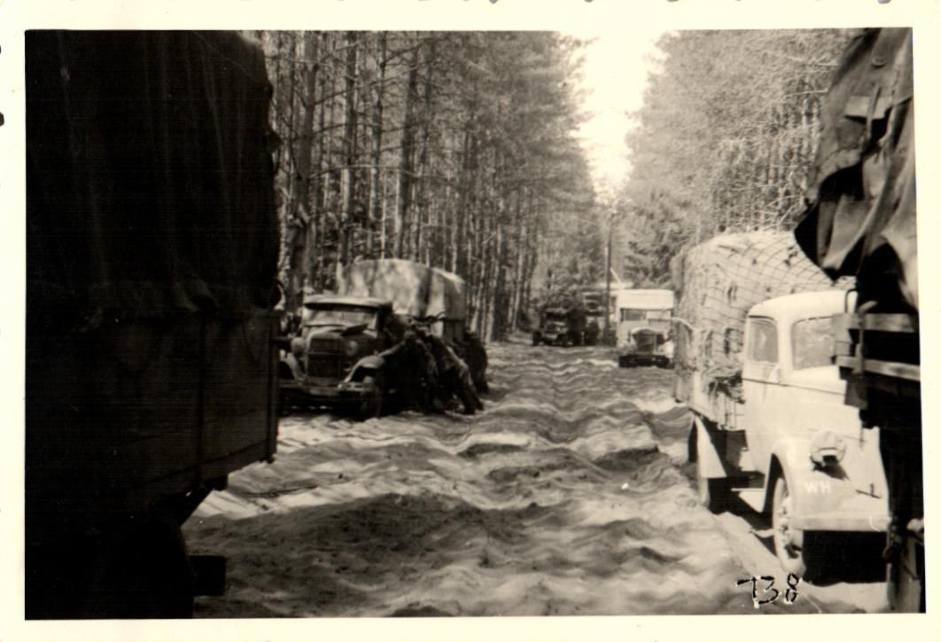 Russische Sandschneise, Wüste