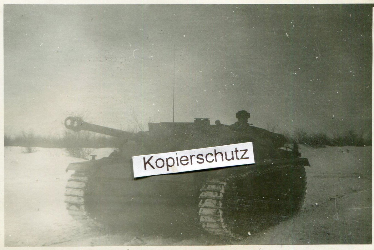 orig. Foto , Sturmgeschütz , Kommandant
