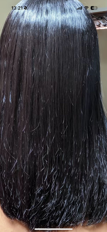 Cabelo antes do tratamento