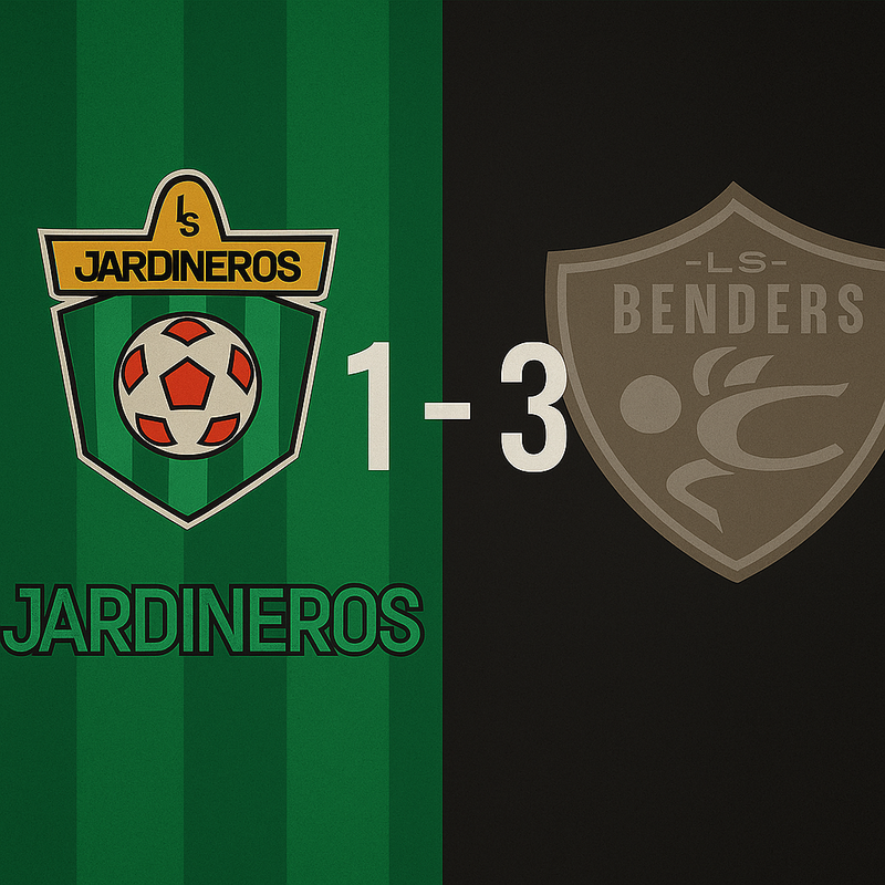 LS Bender se lleva el clásico ante LS Jardineros con una sólida remontada (1-3)