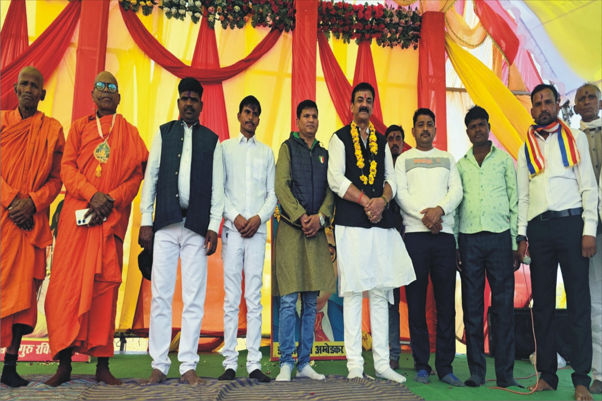 संत रविदास के 647वें प्राकट्योत्सव पर सामूहिक विवाह एवं विभिन्न कार्यक्रमों का आयोजन