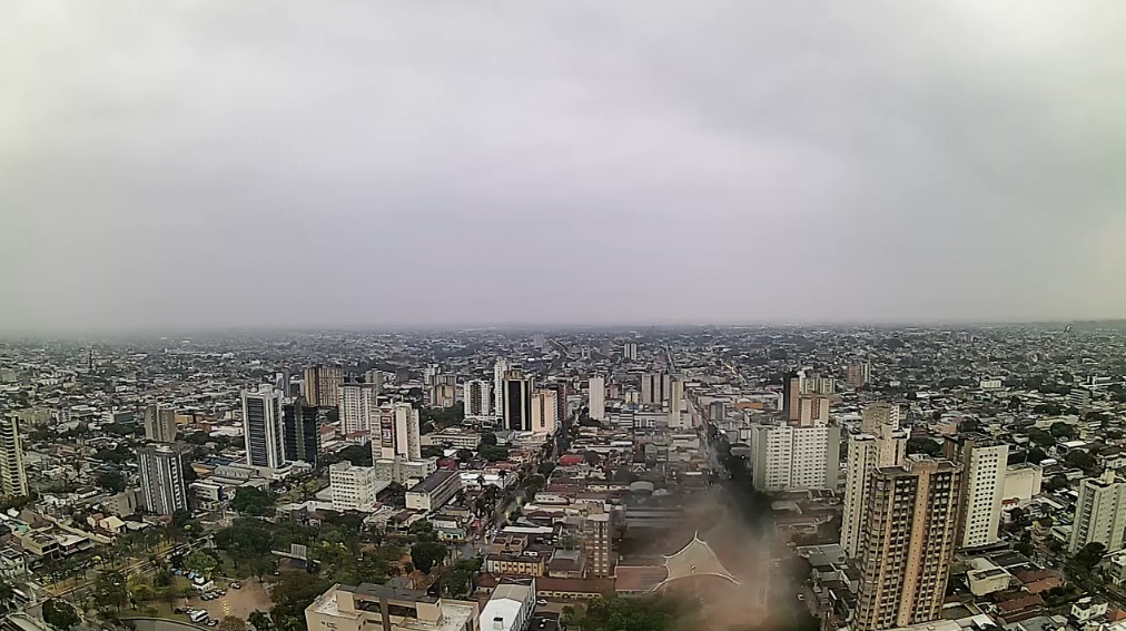 Campo Grande nesta manhã de quinta-feira ©FRANCISCO BRITTO