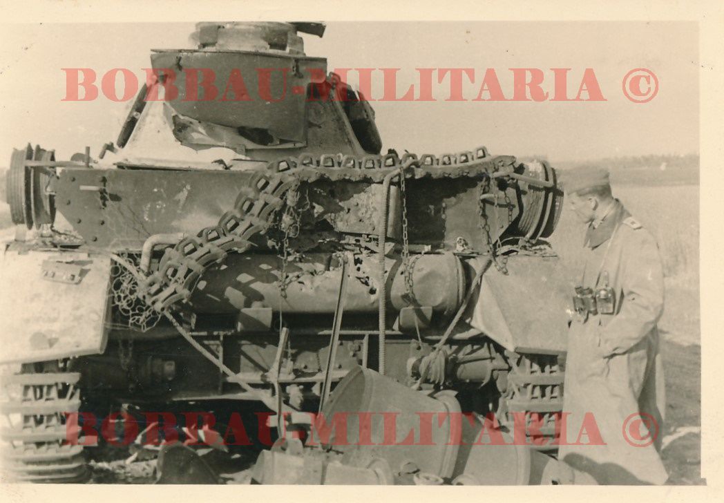 zerstörter Panzerkampfwagen IV Front Panzer Wrack combat