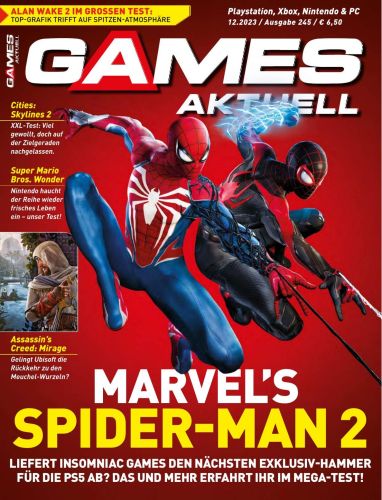Cover: Games Aktuell Magazin Dezember No 12 2023