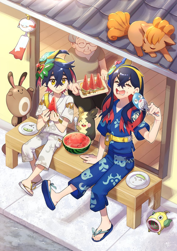 morpeko-kieran-carmine-vulpix-sentret-an