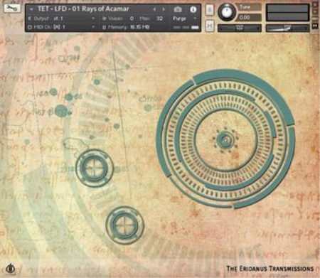 Alex Pfeffer The Eridanus Transmissions v1.1 KONTAKT