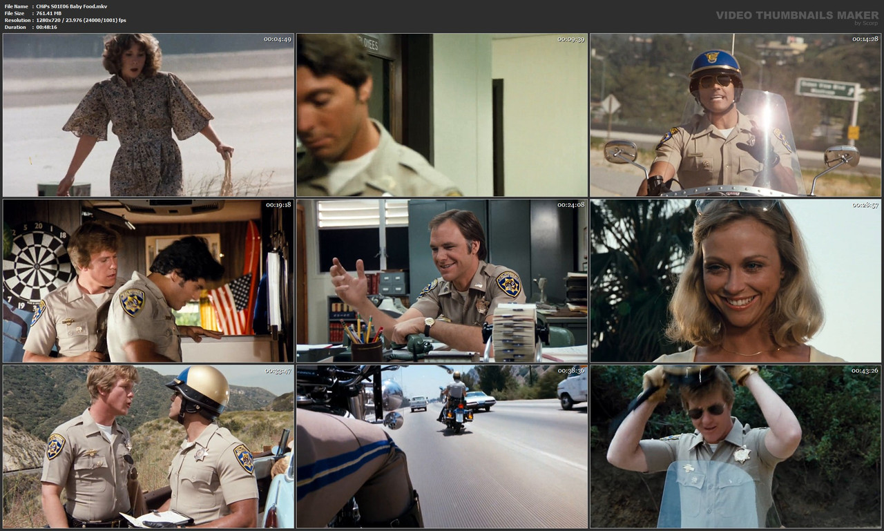 CHiPs S01E06 Baby Food.mkv
