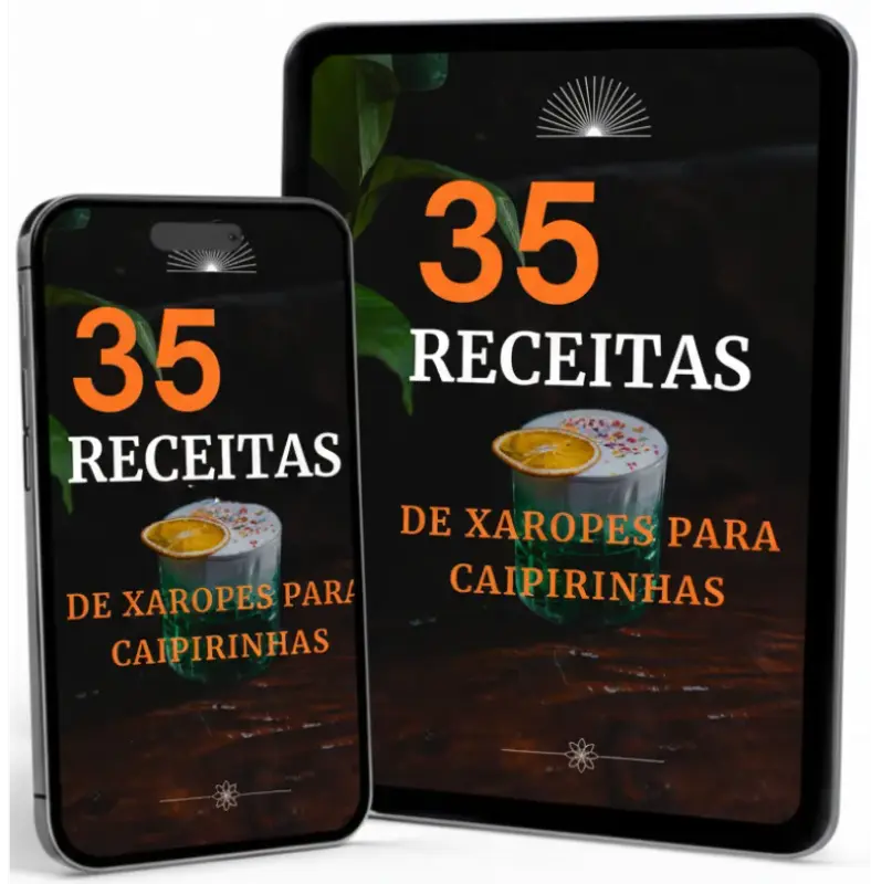 35 Receitas de Xaropes Artesanais para Caipirinhas