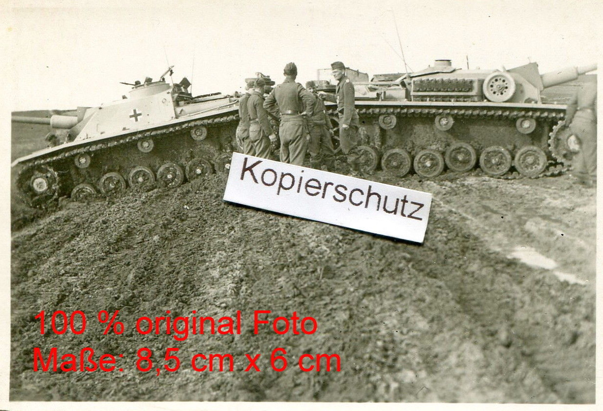 Sturmgeschütz Langrohr mit Kommandant
