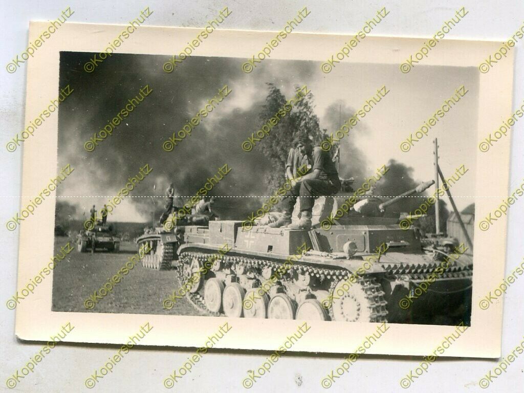 Foto, 5.Pz.Regiment 7, Panzer, harte Kämpfe in Russland, a