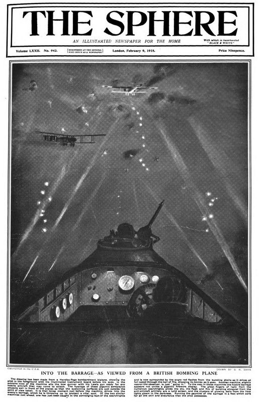 02-23(09)-1918, handley page, the sphere