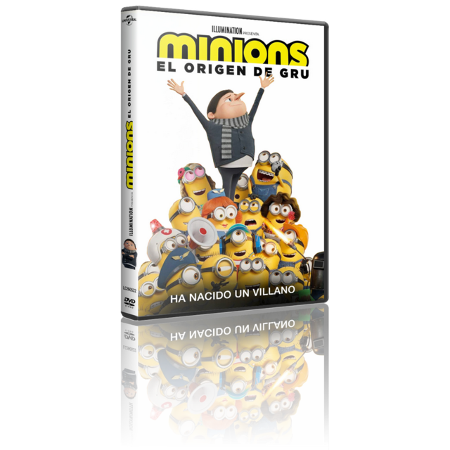 Minions: El Origen de Gru [2022][DVD9 Full][Pal][Cast/Ing/Che/Pol/Slo/Cat][Sub:Varios][Animación]