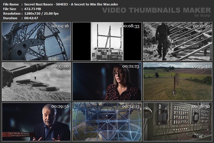 Secret Nazi Bases - S04E03 - A Secret to Win the War.mkv