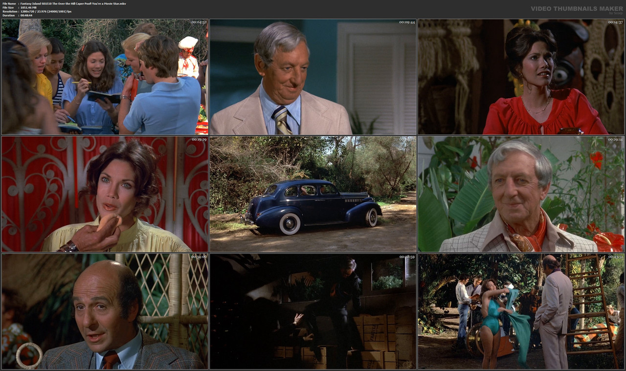Fantasy Island S01E10 The Over the Hill Caper Poof! You're a Movie Star.mkv