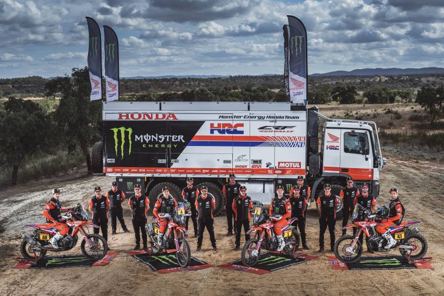 Команда Honda Rally в предвкушении ралли Дакара 2022