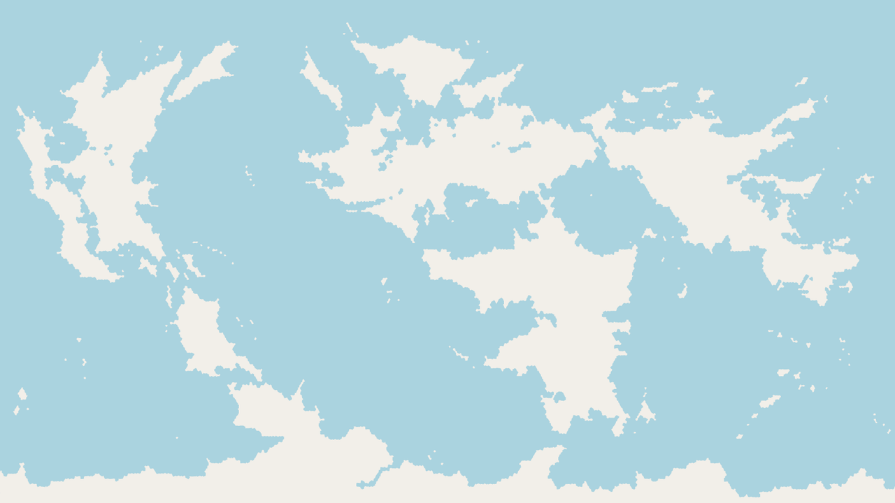 Carte du monde actuelle