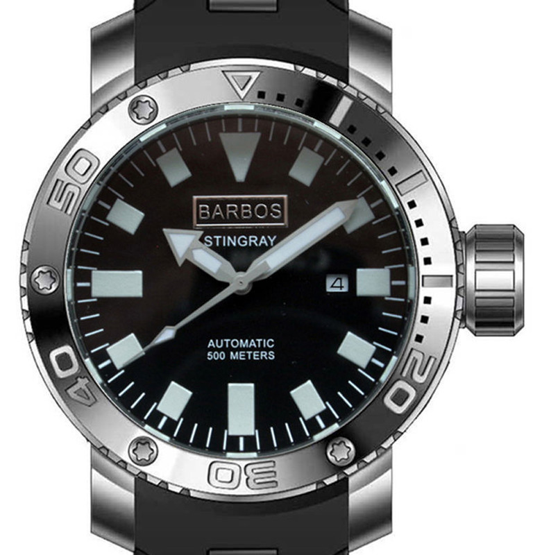 Sold! Barbos Stingray Automatic Limited (403/999) Diver 1650ft/500m -  Българският форум за часовници