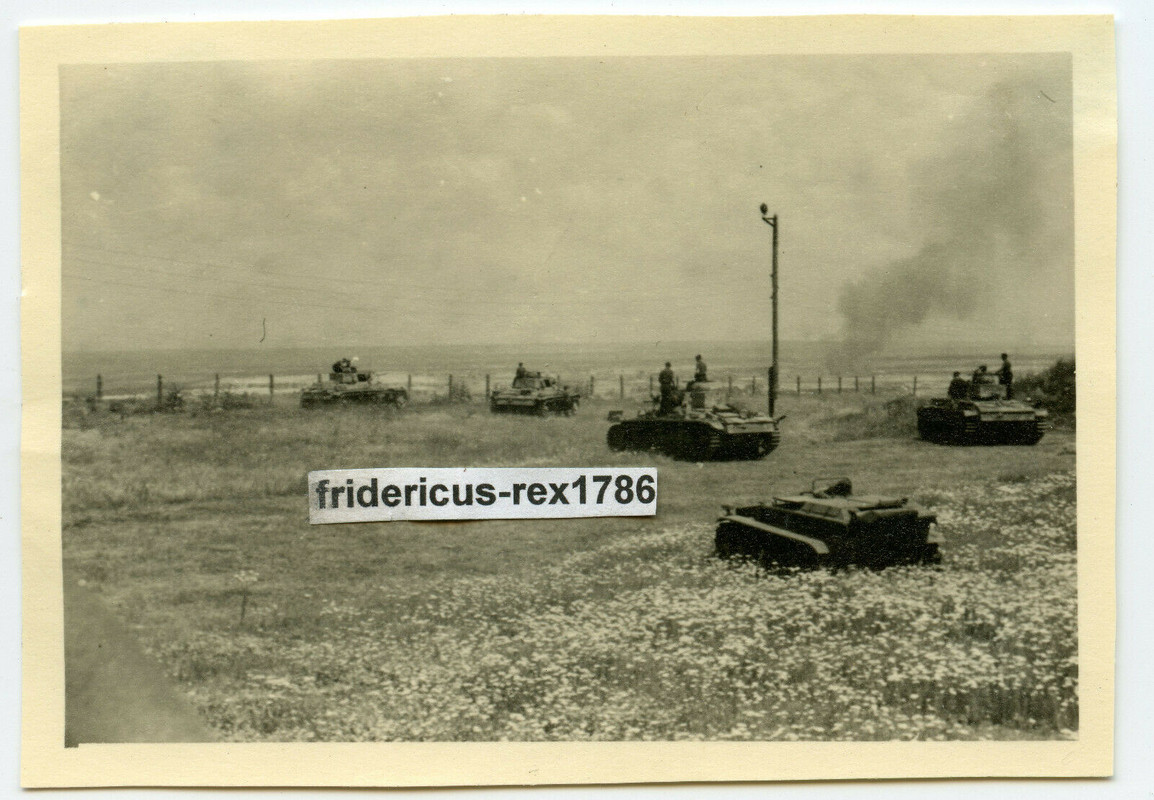 Foto Panzer Tank Sd.Kfz. 301 Schwerer Ladungsträger Borgward B IV Einsatz HKL