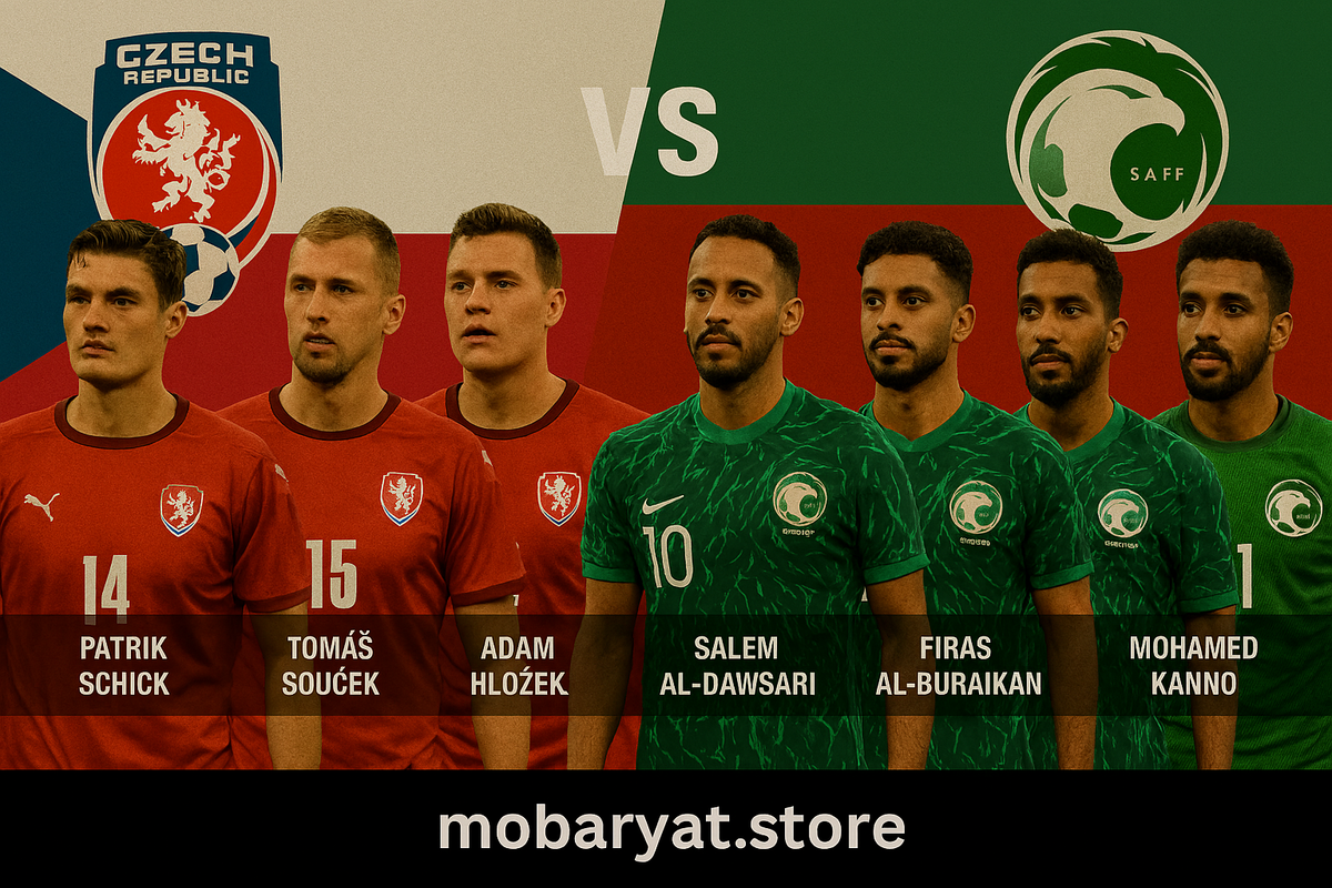 تحليل كامل للمباراة الودية بين التشيك والسعودية بث مباشر