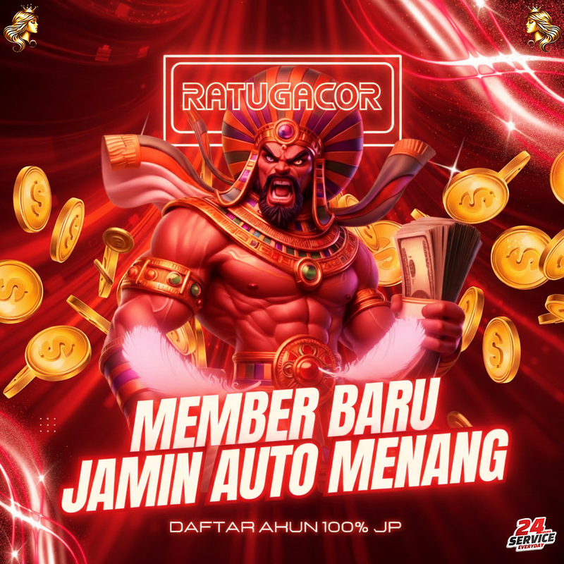 RATUGACOR: Daftar Member Baru Auto Menang & Bonus Melimpah