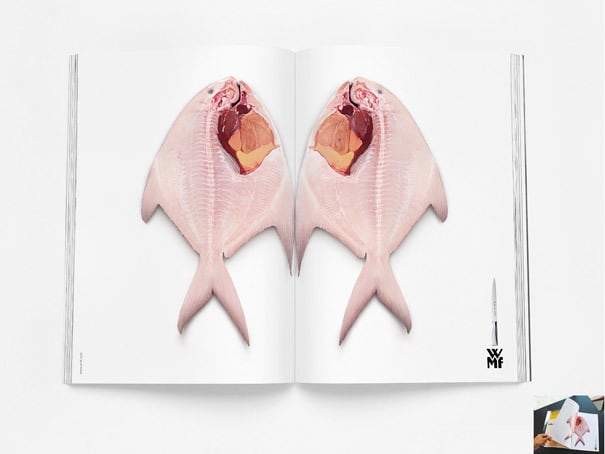 20 примеров невероятно креативной рекламы на журнальных разворотах