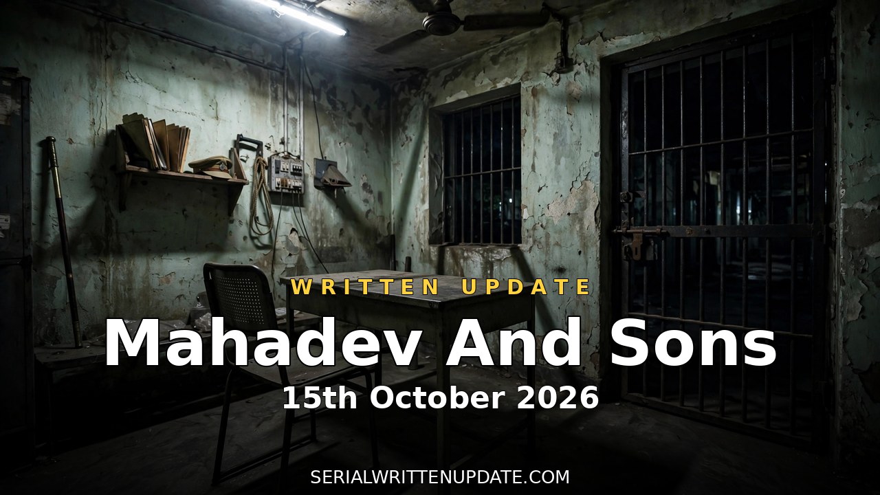 Mahadev And Sons 15th October 2026 written update: Rajji takes the blame as Dheeraj rushes to the station