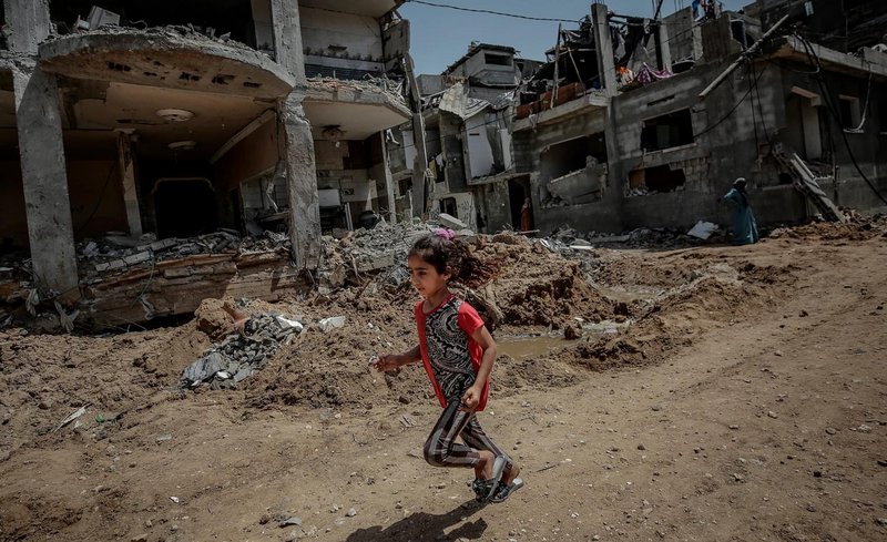 Niños en Gaza