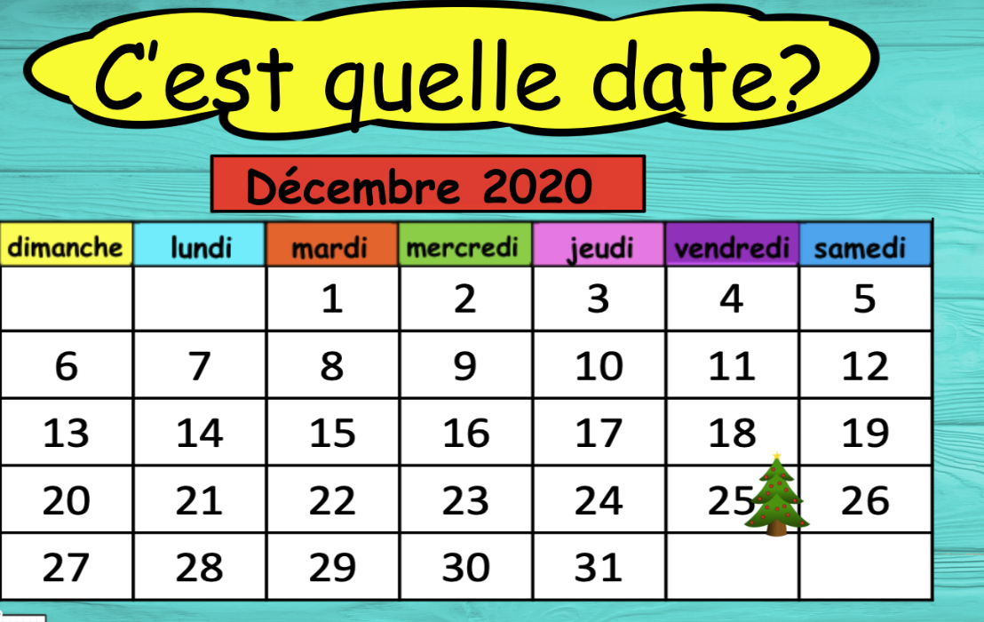 Immersion Calendar Slides Template