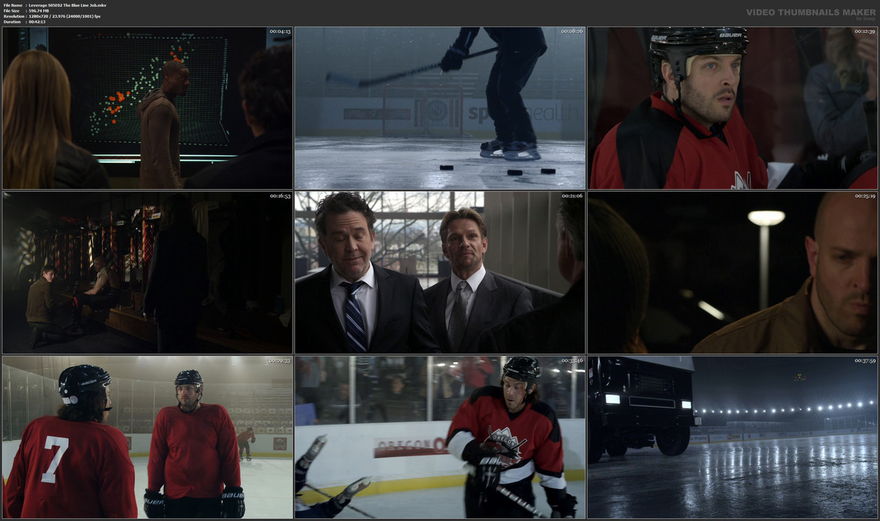 Leverage S05E02 The Blue Line Job.mkv