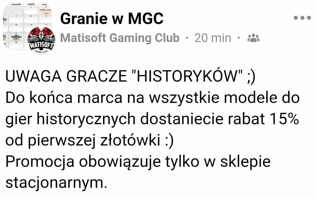 Promocja w Matisofcie