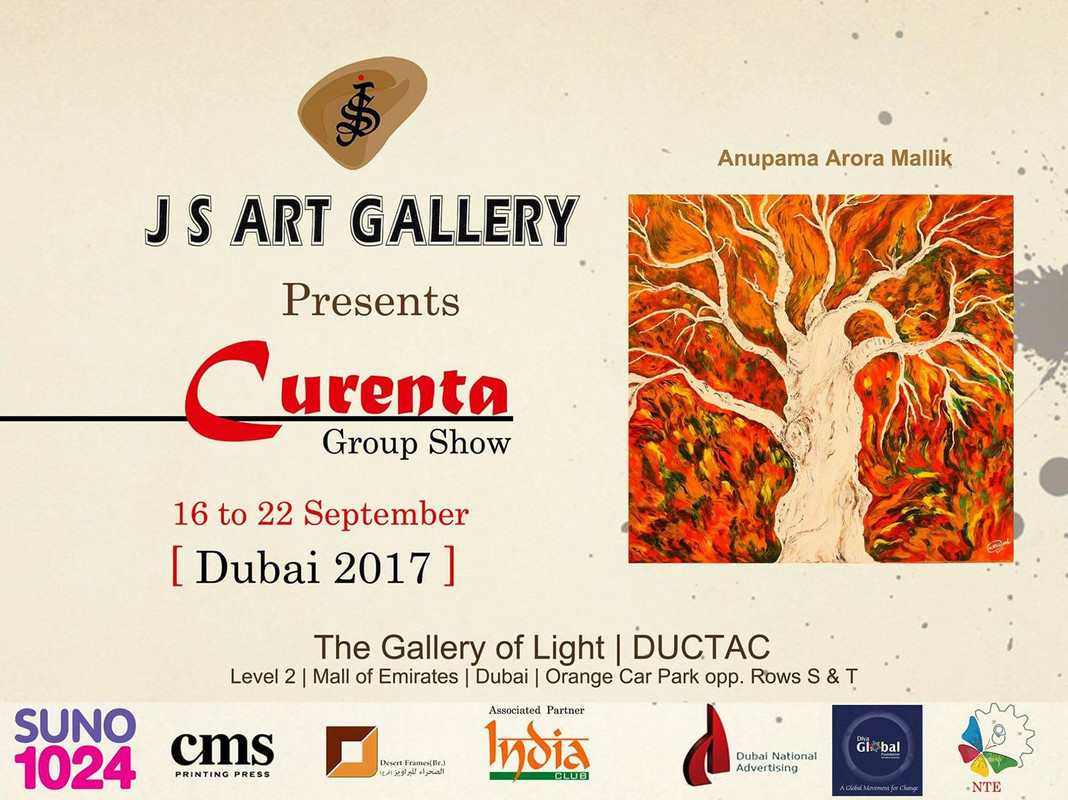 Curenta exhibition poster