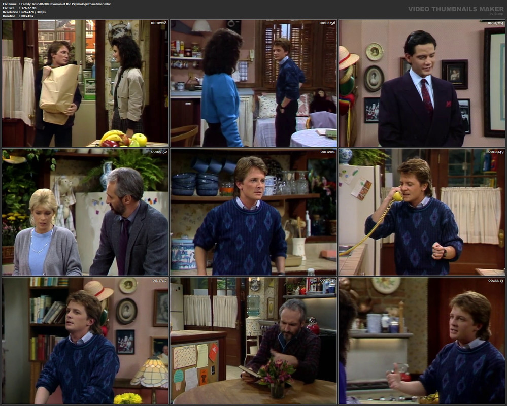 Family Ties S06E08 Invasion of the Psychologist Snatcher.mkv