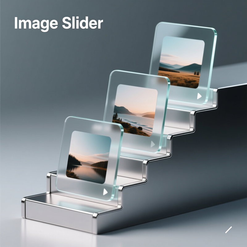 Stack Slider layout and animation