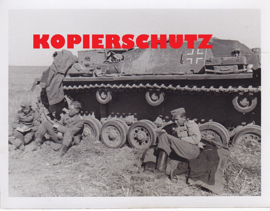 Sturmgeschütz STUG III Langrohr Front Kampfpause