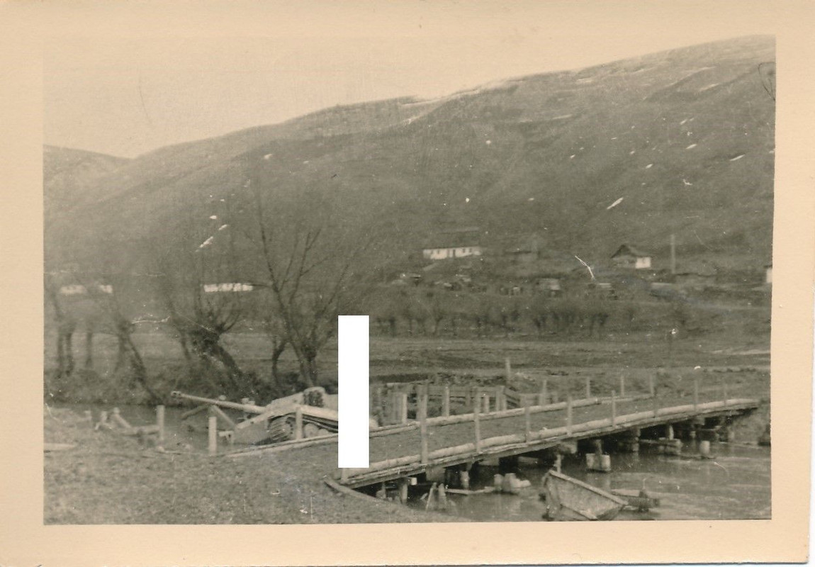 Russland Rückzug deutscher Panzer TIGER WK II