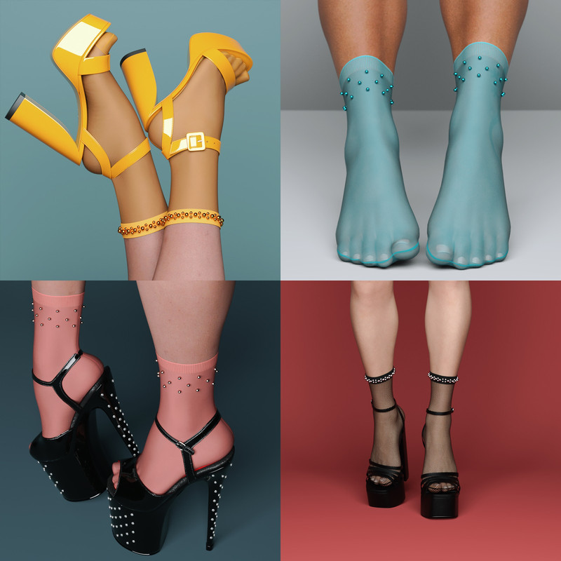Short Ankle Stockings G8-8.1 Females