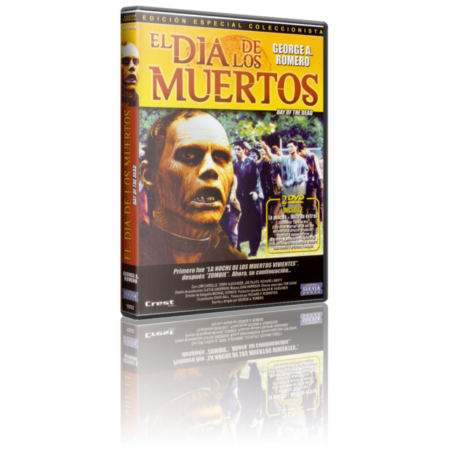 Portada - El Día de los Muertos [2xDVD5 Full] [Pal] [Cast/Ing] [Sub:Cast] [Terror] [1985]